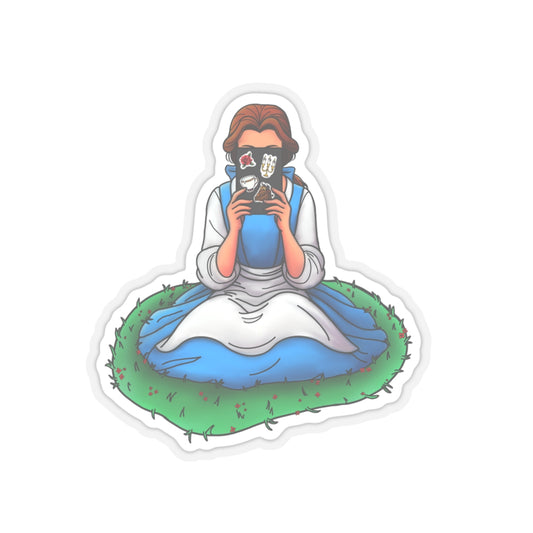 Belle kindle sticker