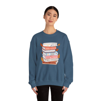 Gildan Gilmore Girls book stack