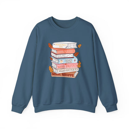 Gildan Gilmore Girls book stack
