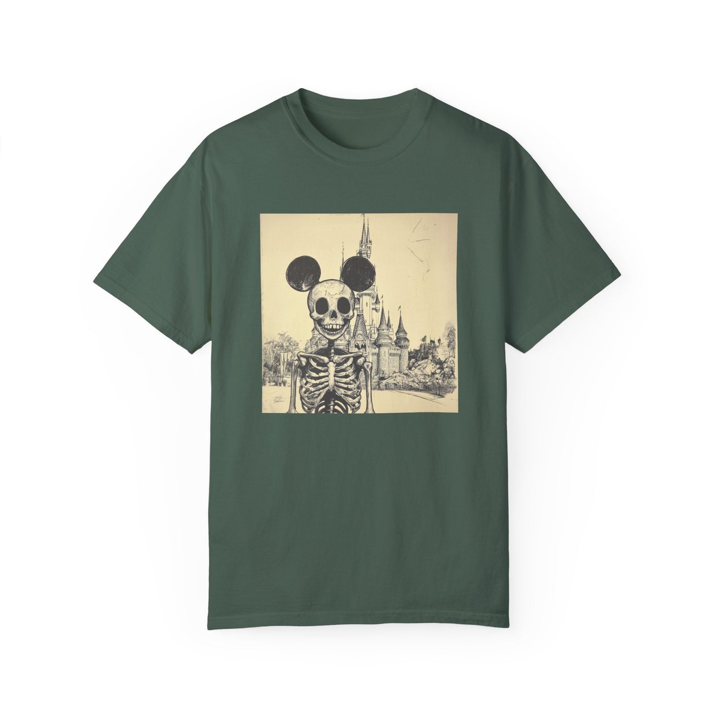 Mouse ear skeleton - comfort colors