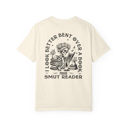 I look better bent over a book tee