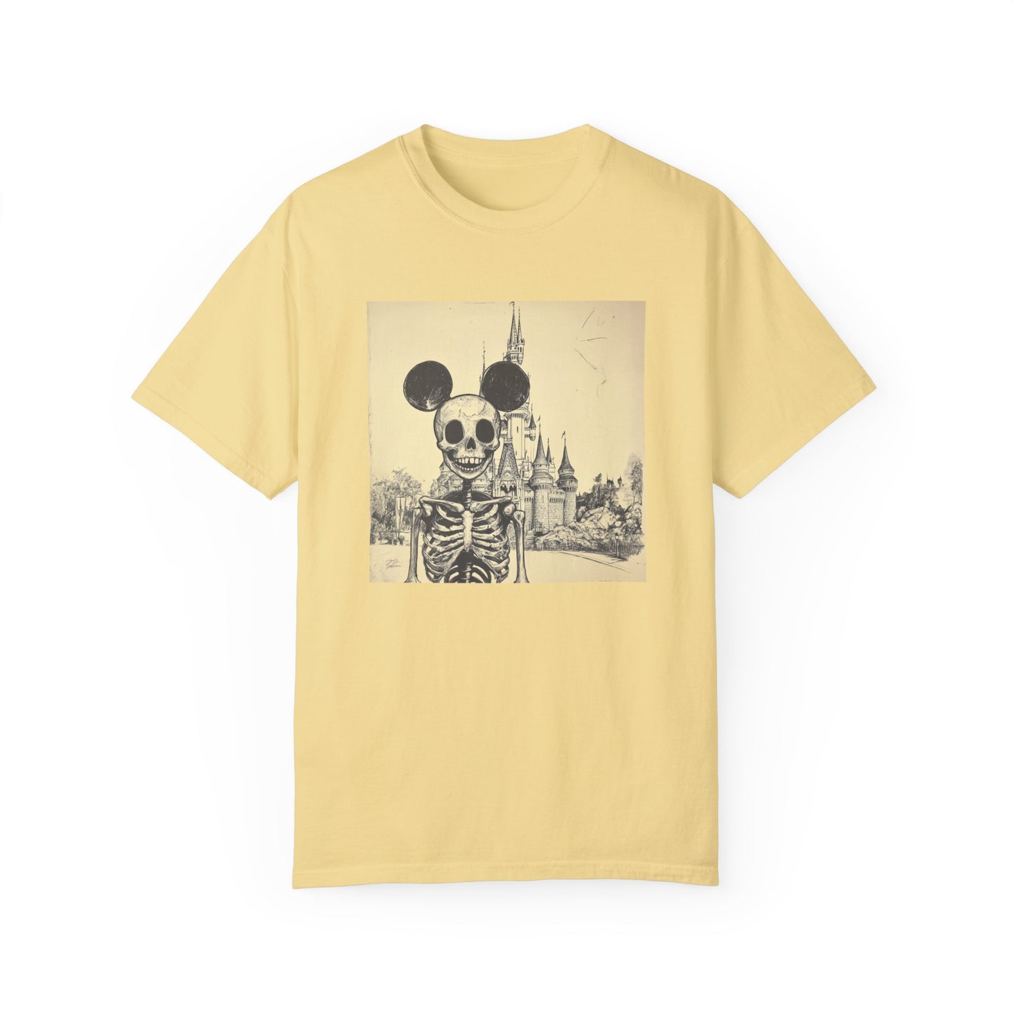 Mouse ear skeleton - comfort colors