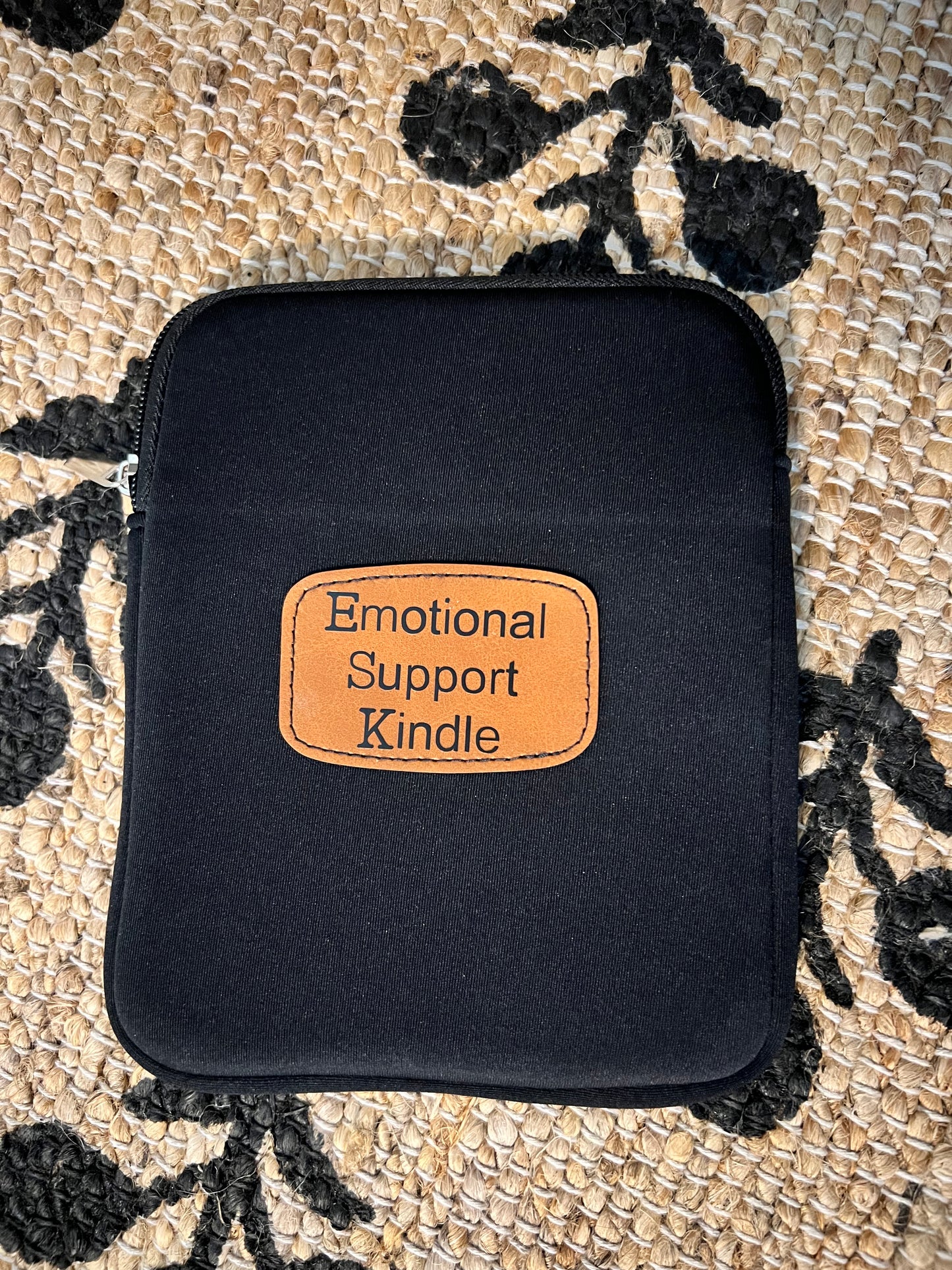 Emotional support kindle sleeve